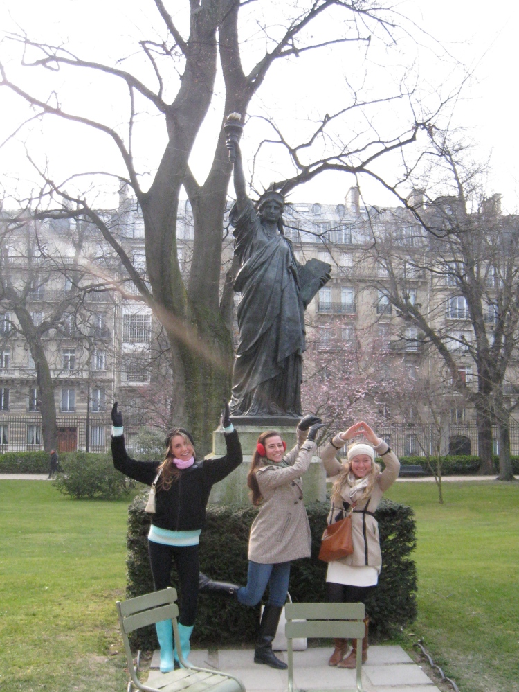 representing our homeland in the Luxembourg Gardens