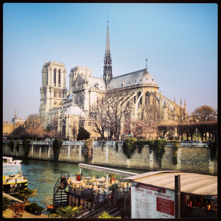 The Notre Dame from Pont de l'Archevêché